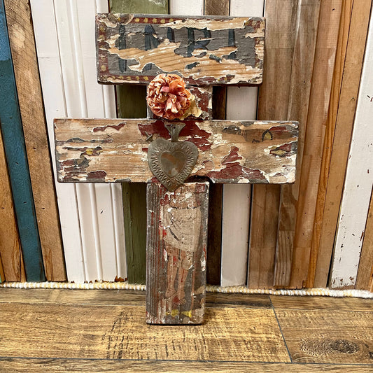 Vintage Wooden  Cross