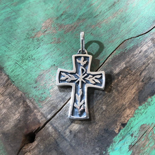 Sterling Silver Chi Rho Cross