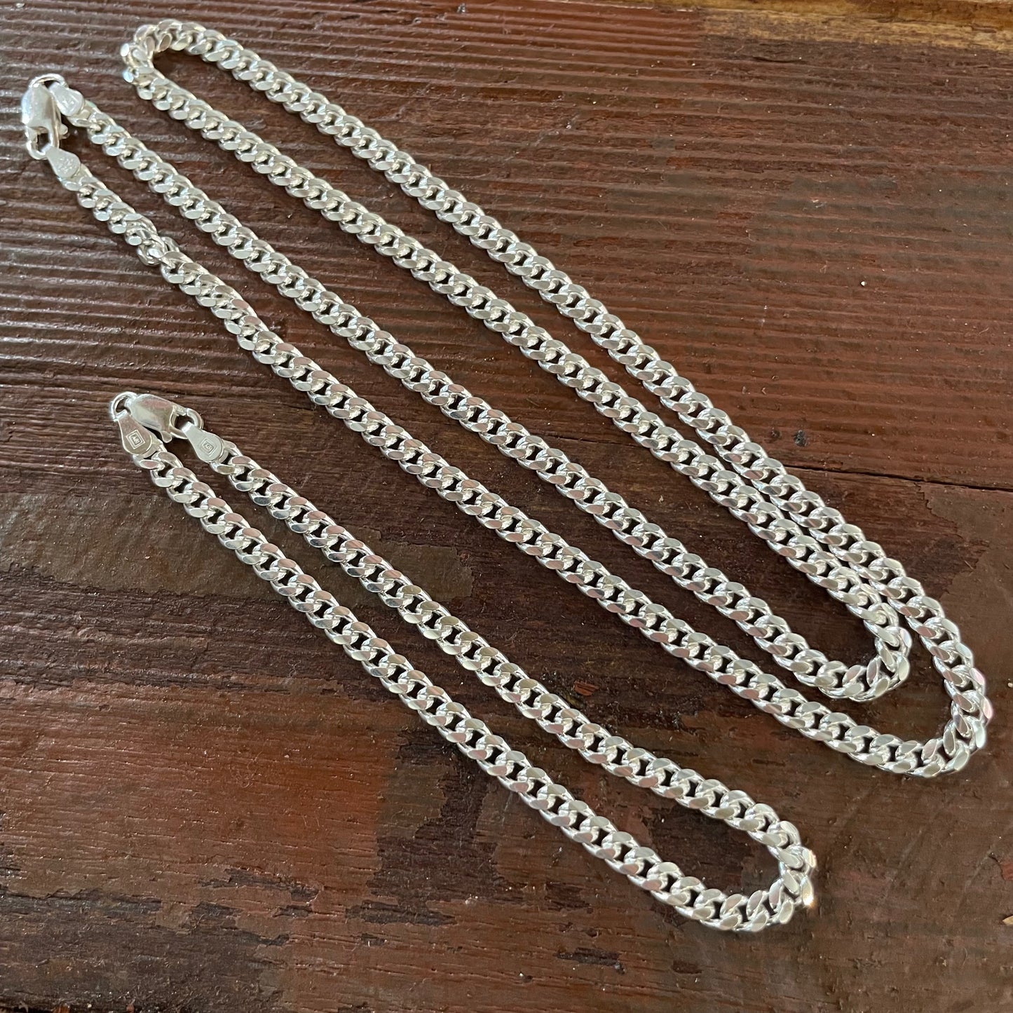 Sterling Silver Miami Cuban Chain