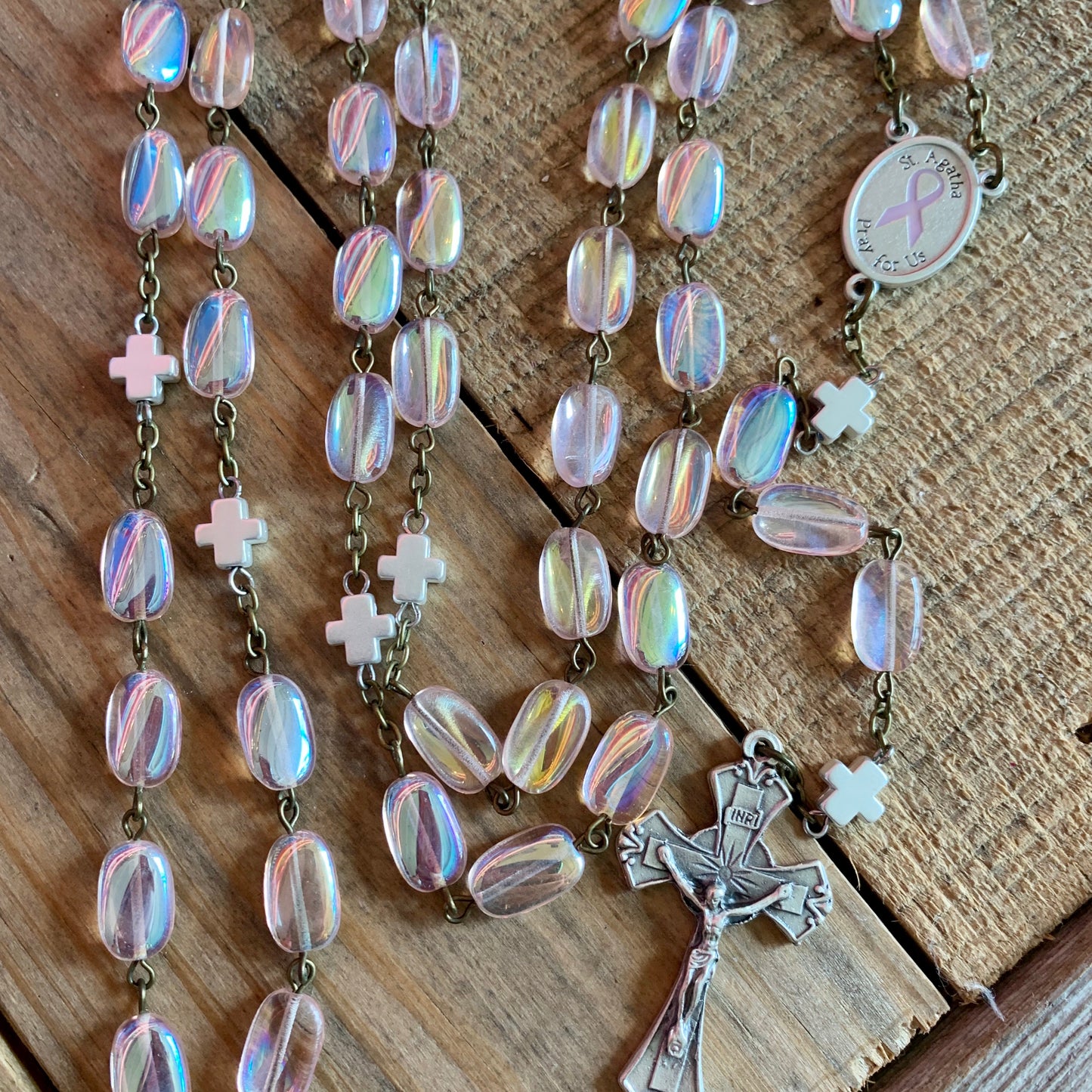 St Agatha Breast Cancer Awareness Rosary