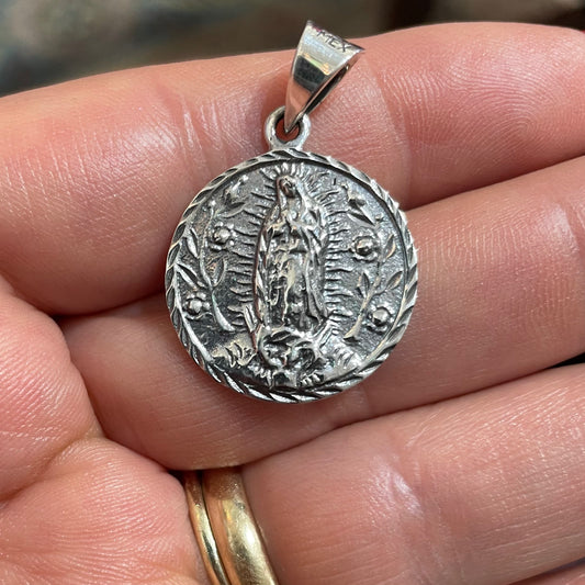 Sterling Silver OLG Medallion