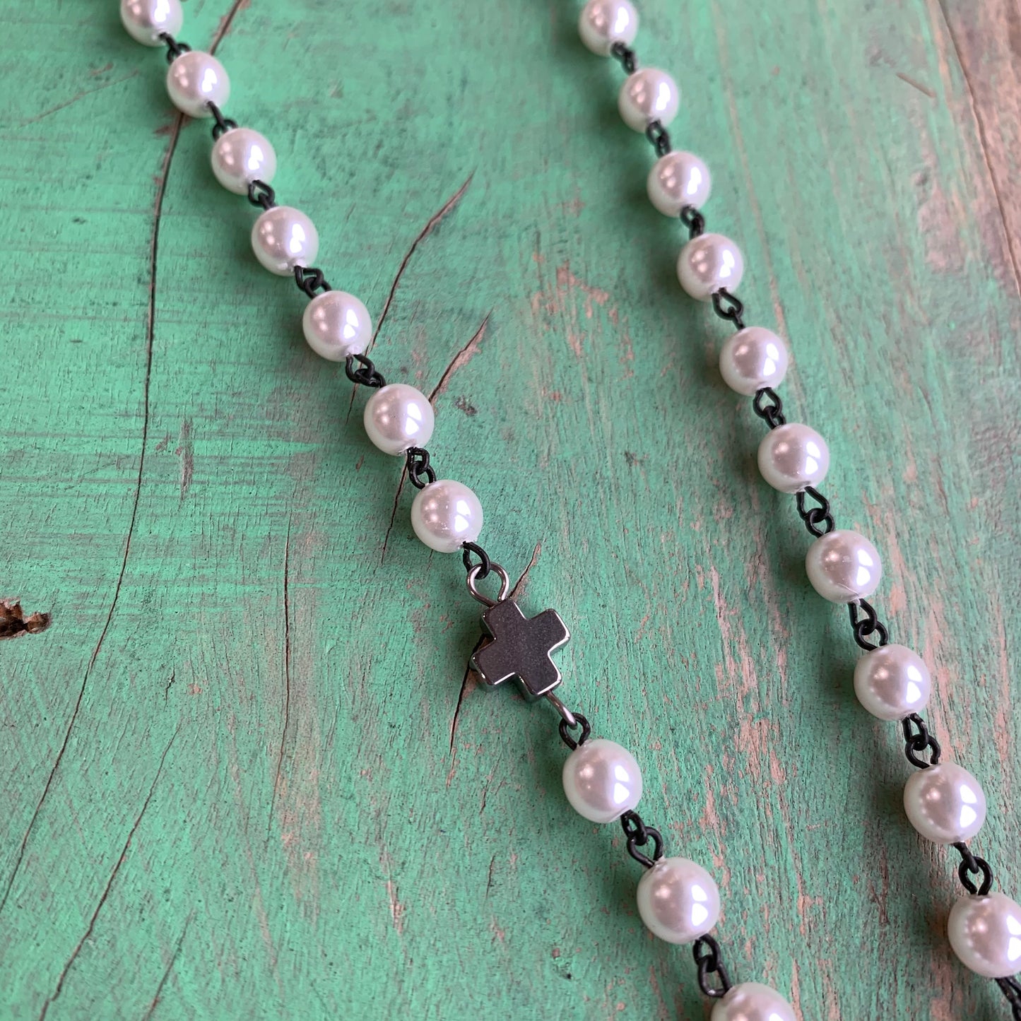 Bodas Heart Pearl Necklace