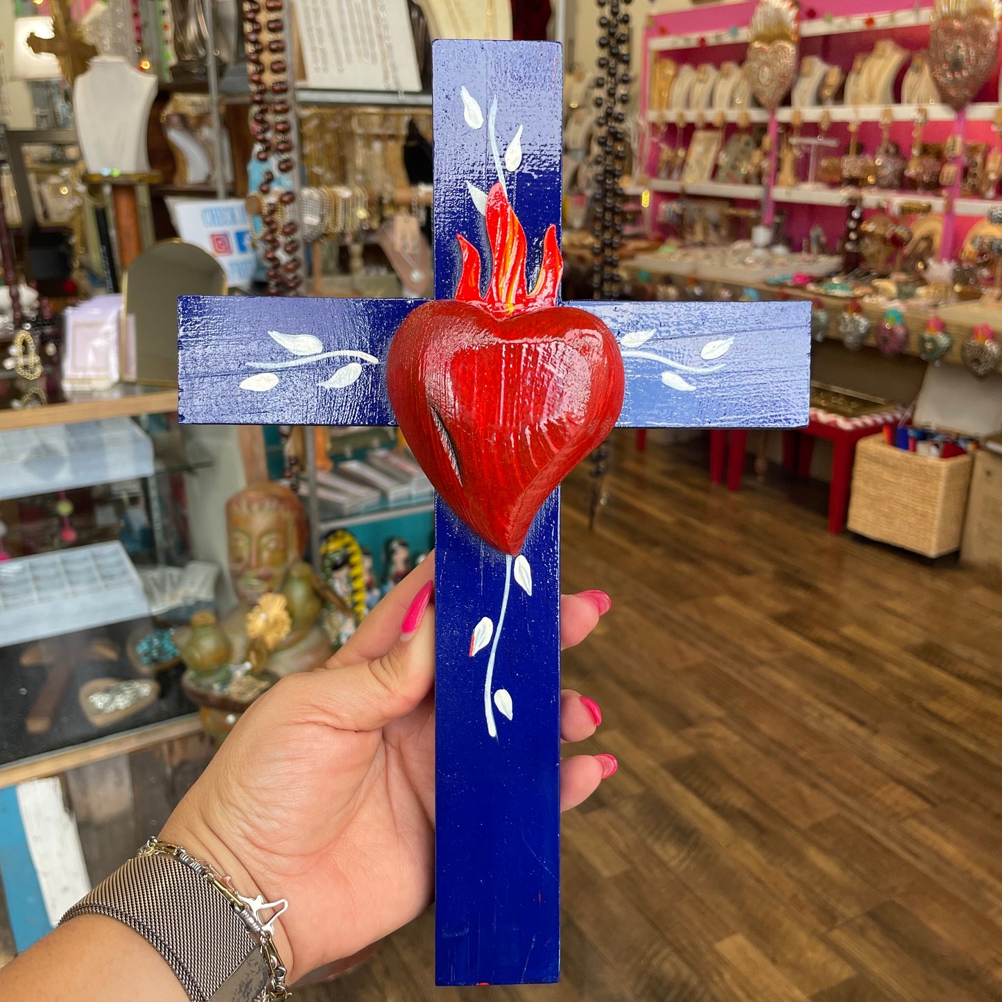 Fiesta Sacred Heart Cross