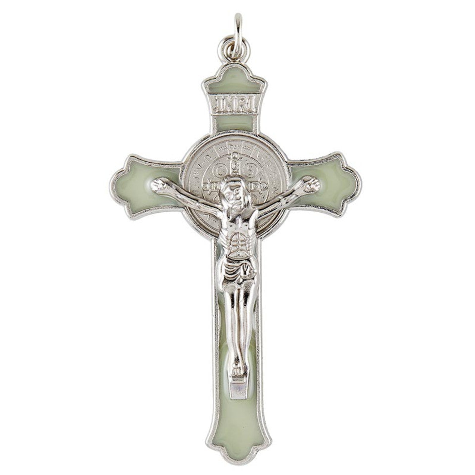 Boxed Enamel St Benedict Crucifix