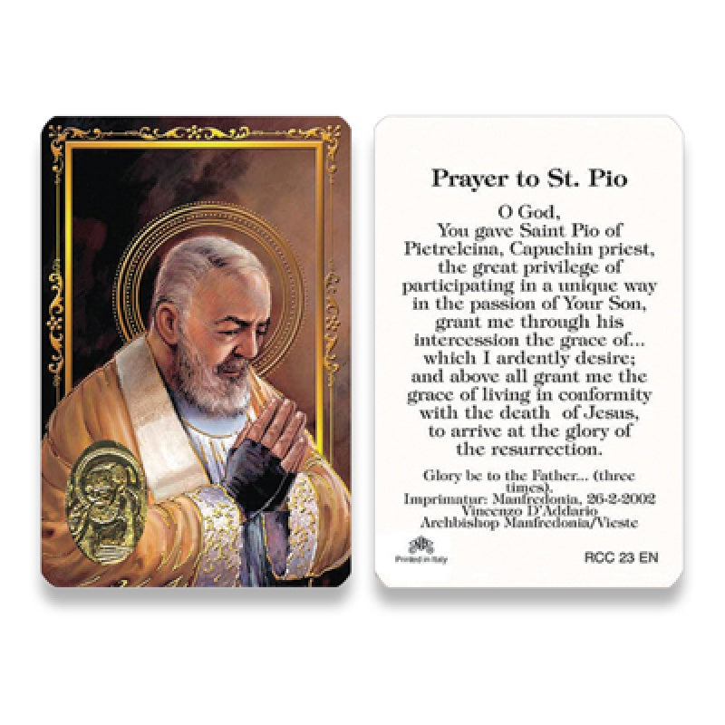 Embossed Prayer Cards